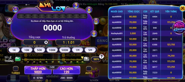 Chinh Phục Siêu Phẩm Minigame Hilo Tại RikVip Với Phần Thưởng Lớn