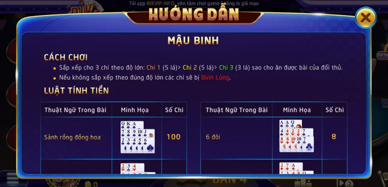 Trải Nghiệm Mậu Binh tại RikVip Đỉnh Cao Hấp Dẫn Cùng Phần Thưởng Lớn