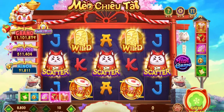 Chinh Phục Siêu Phẩm Nổ Hũ Mèo Chiêu Tài Tại RikVip Với Giải Thưởng Tiền Tỷ