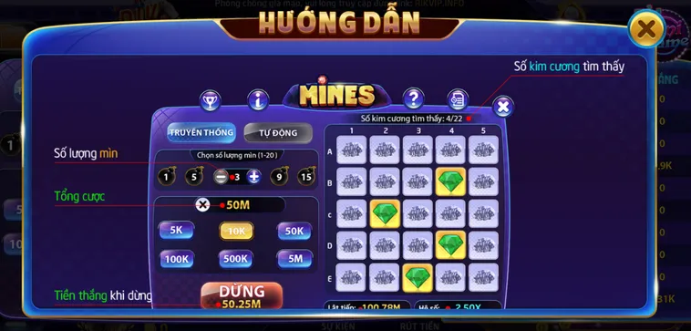 Khám Phá Sức Hút Của Siêu Phẩm Minigame Mines Tại RikVip Đẳng Cấp Thượng Lưu