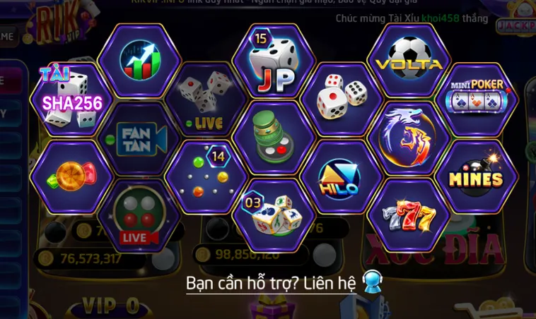 Danh Mục Trò Chơi Minigame RikVip Đẳng Cấp Thượng Lưu