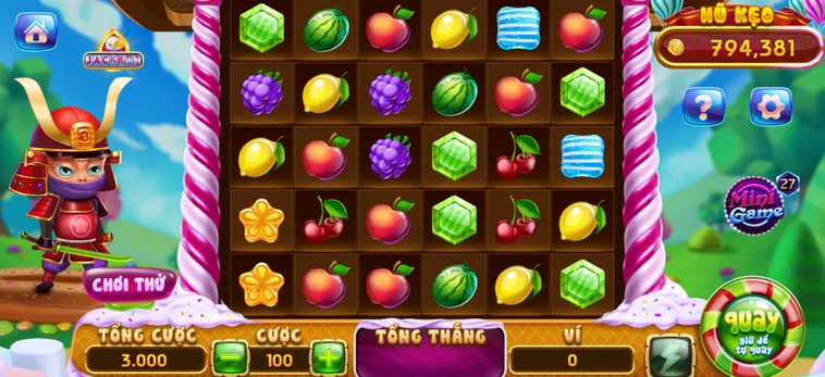 Đánh Bại Mọi Thử Thách Cùng Nổ Hũ Candy Fruit Samurai Tại RikVip