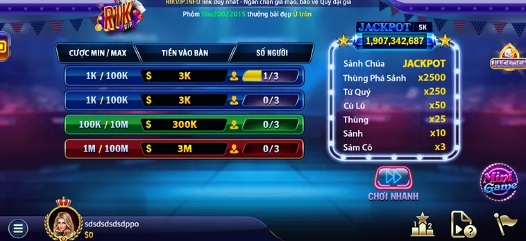 Trải Nghiệm Stud Poker tại RikVip Bùng Nổ Cảm Xúc Và Chiến Thắng Lớn