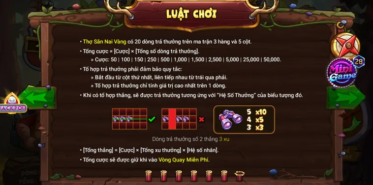 Trải Nghiệm Nổ Hũ Thợ Săn Nai Vàng Tại RikVip Với Tỷ Lệ Thắng Khủng