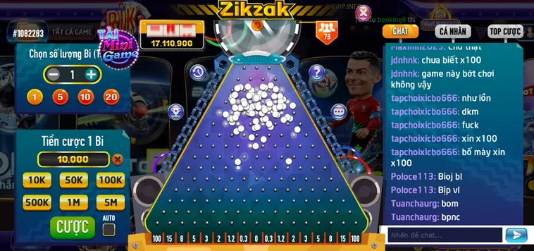 Khám Phá Thế Giới Minigame Zik Zak Tại RikVip Với Tỷ Lệ Thắng Cực Cao